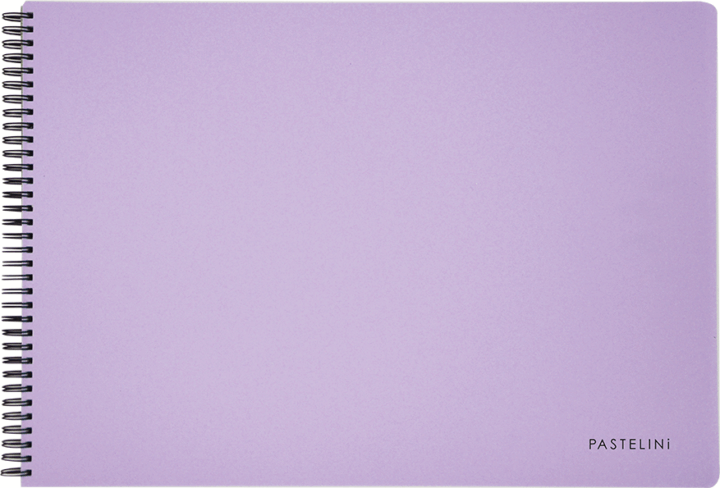 Oxybag Pastelini 40 lapos A4 Rajz- és vázlattömb - Lila