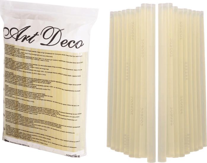 Iris Basic ragasztórúd ragasztópisztolyhoz - Átlátszó (50db / csomag)