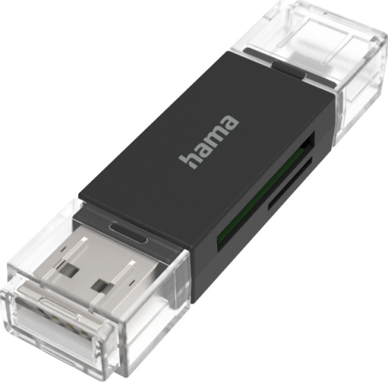 Hama 200130 Multi USB-A / MicroUSB-B 2.0 Külső kártyaolvasó