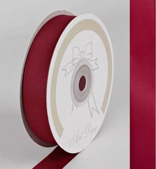 Iris ripsz szalag ajándékcsomagoláshoz 19mmx25m - Bordó
