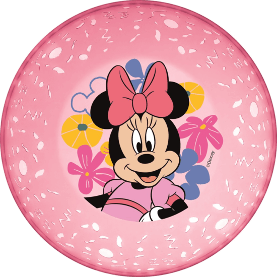 Iris Disney Licenc Minnie joy műanyag Gyerek mélytányér - Rózsaszín/Mintás
