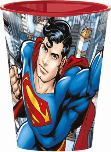 Iris Licence Superman műanyag gyerek kispohár