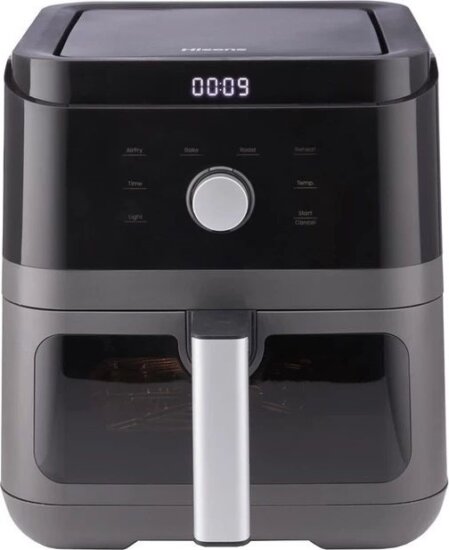 Hisense HAF1800D AirFryer Forrólevegős sütő 5,7L 1850 Watt - Fekete