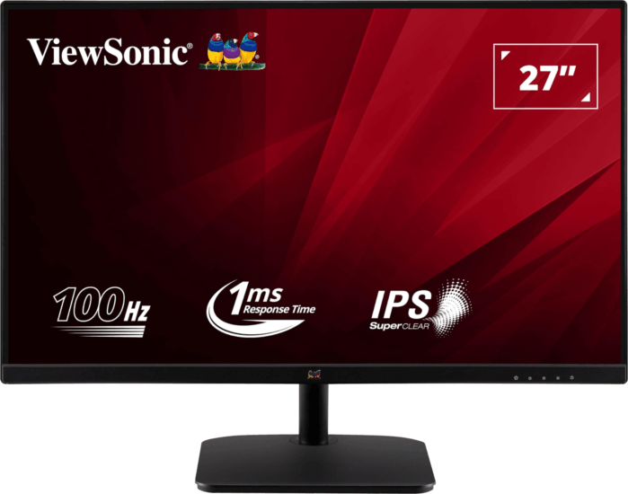 ViewSonic 27" VG2709U-2K 16:9 QHD IPS LED Ívelt Monitor - Fekete