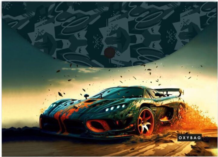 Oxybag Car A4 Patentos Irattartó tasak - Mintás