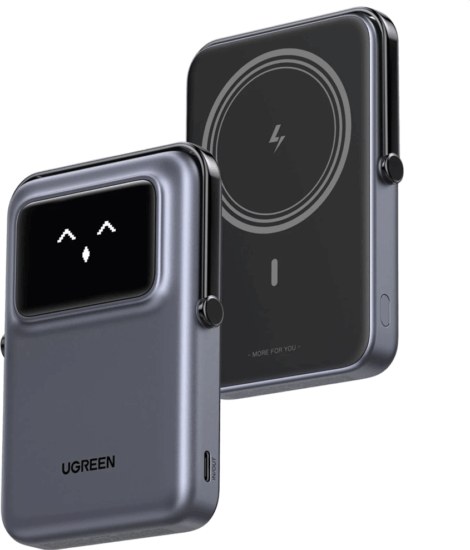 Ugreen Uno PB572 Powerbank USB Type-C / 10000mAh 20W - Szürke