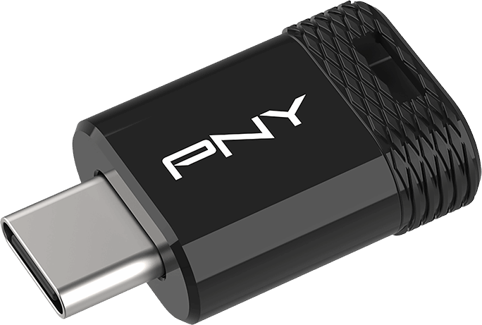 PNY Elite-X Fit USB-C 64GB Pendrive - Fekete