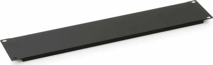 KELine RAB-ZP-X02-A1 19" Takaró panel 2U - Fekete