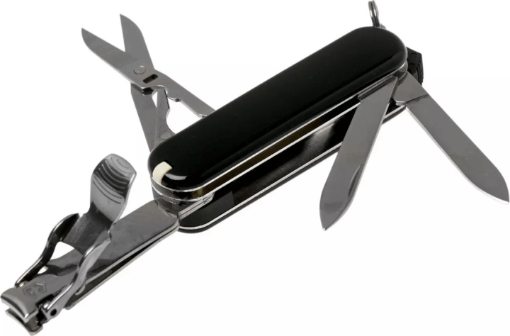 Victorinox Nail Clip 580 8 az 1-ben Multiszerszám Zsebkés - Fekete
