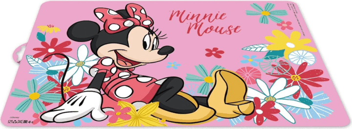 Iris Disney Licenc Minnie egér műanyag alátét - Rózsaszín/Mintás