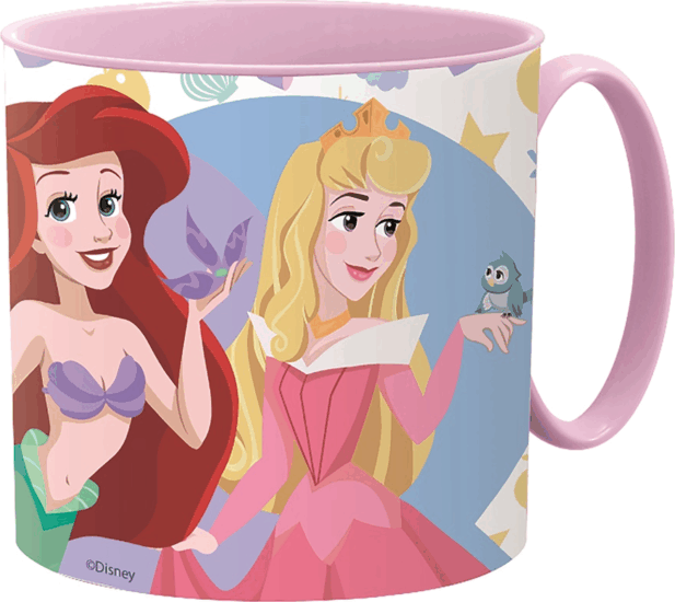 Iris Licence Hercegnős Műanyag mikrózható gyerek bögre - Mintás Iris Licence Hercegnős Műanyag mikrózható gyerek bögre - Mintás