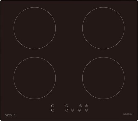 Tesla HI6401MB Beépíthető 4 zónás Főzőlap - Fekete