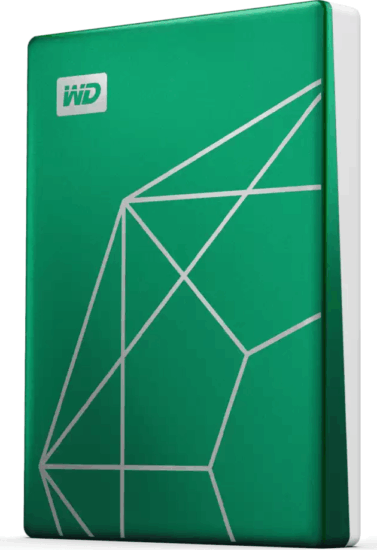 Western Digital 2TB My Passport Ultra 20th Emerald Anniversary Edition USB-C 3.2 Külső HDD - Zöld