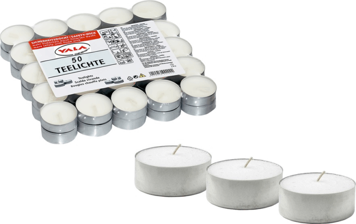 Iris Alutálcás teamécses szett 4 órás égési idővel - Fehér (50db/csomag) Iris Alutálcás teamécses szett 4 órás égési idővel - Fehér (50db/csomag)