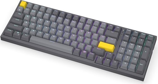 Endorfy Celeris 1800 Mechanikus Gamer Wireless Billentayűzet - Szürke (US)