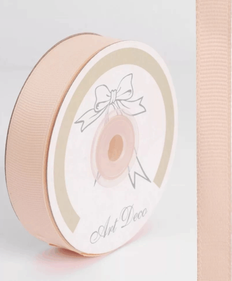 Iris ripsz díszítő szalag 19mm x 25m - Barack