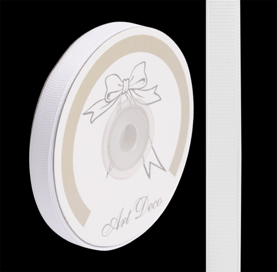 Iris ripsz dekor szalag 9mm x 25m - Fehér