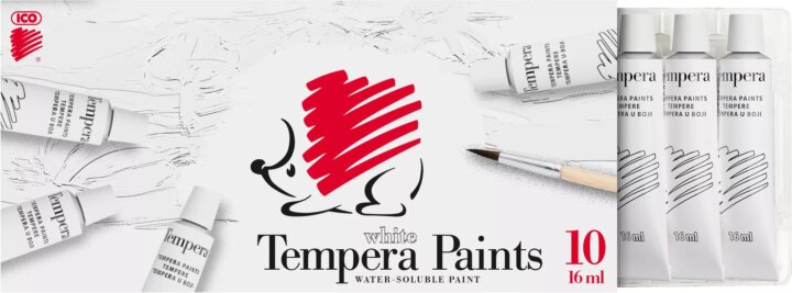 ICO Süni 1 színű Tempera - Fehér ICO Süni 1 színű Tempera - Fehér