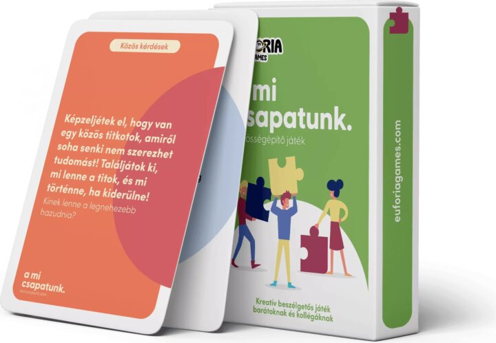 Eufória a mi csapatunk Közösségépítő interaktív társasáték
