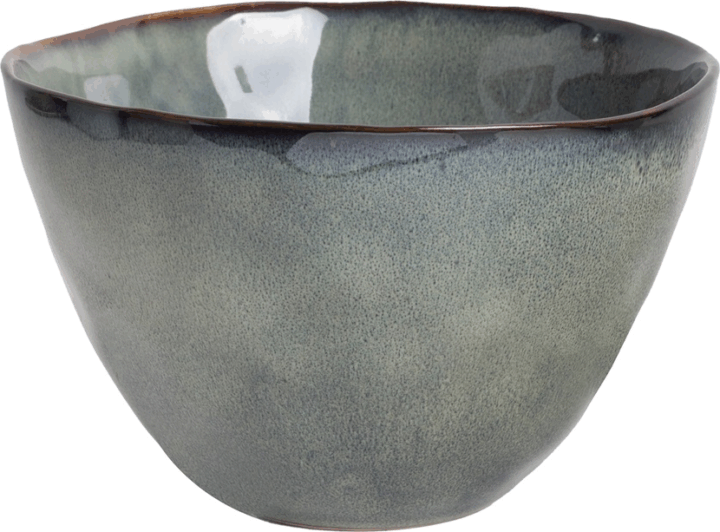 Iris kerámia müzlis tál 14,5x9cm - Zöld