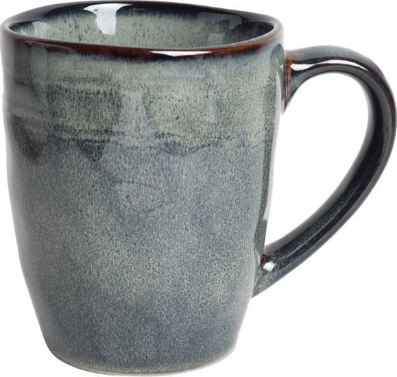 Iris kerámia bögre 380ml - Zöld