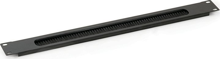 KELine RAB-ZP-X01-A1 19" Fésűs Panel 1U - Fekete