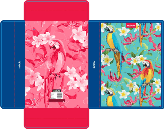 Nebulo A4 hullámkarton füzetbox - Papagáj Nebulo A4 hullámkarton füzetbox - Papagáj