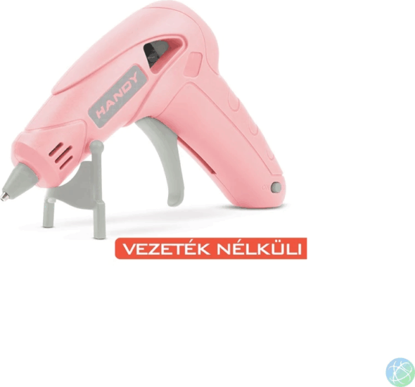 Handy 11100A USB-C Akkumulátoros Ragasztópisztoly - Rózsaszín