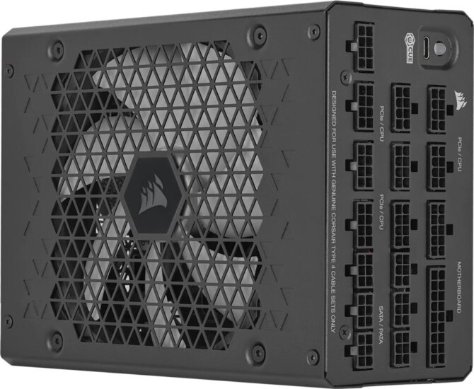 Corsair 1200W HX1200 80+ Platinum Monuláris Tápegység - Fekete