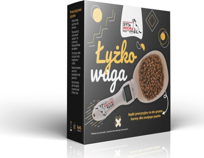 Syta Micha Digitális kanálmérleg Kisállat eledel adagoláshoz Syta Micha Digitális kanálmérleg Kisállat eledel adagoláshoz