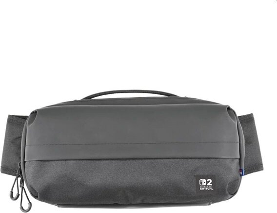 Hori Adventure Pack Nintendo Switch 2 Vállpántos táska - Szürke