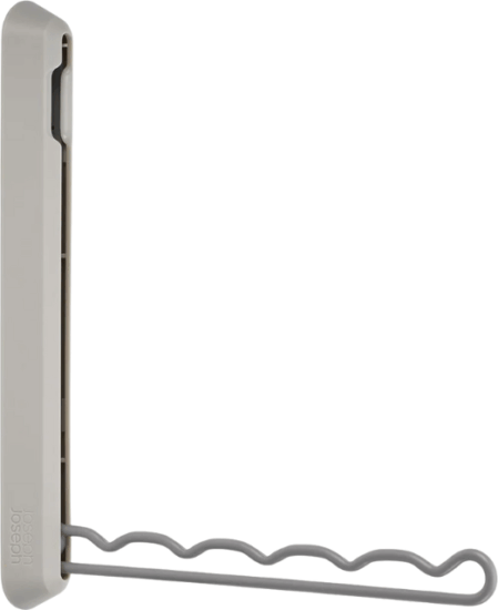 Joseph Joseph falra szerelhető Összecsukható ruhaakasztó rúd - Bézs