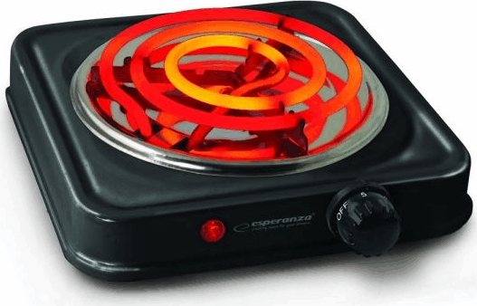 Esperanza EKH012K Etna Elektromos Hordozható Főzőlap 1000W - Fekete Esperanza EKH012K Etna Elektromos Hordozható Főzőlap 1000W - Fekete