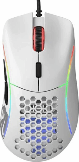 Glorious Model D RGB Vezetékes Gaming Egér - Fényes Fehér