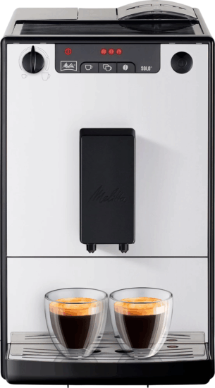 Melitta E950-666 Solo Pure Automata Eszpresszó Kávéfőző 1400 Watt - Fekete / Ezüst