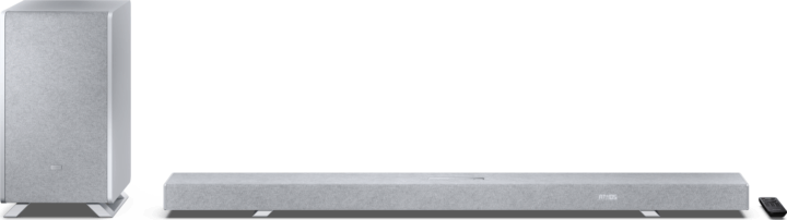 Sharp HT-SBW55121 Soundbar 5.1.2 Hangprojektor 650 Watt - Ezüst Sharp HT-SBW55121 Soundbar 5.1.2 Hangprojektor 650 Watt - Ezüst