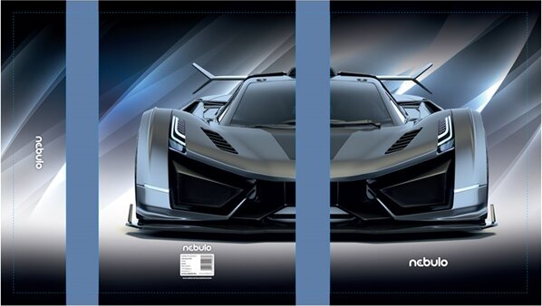 Nebulo Sportautó A4 füzetbox