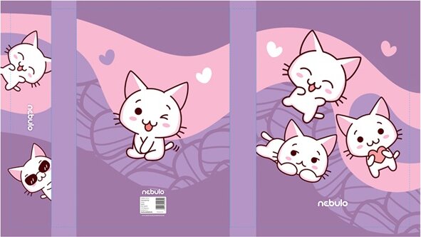 Nebulo Cica A4 füzetbox Nebulo Cica A4 füzetbox