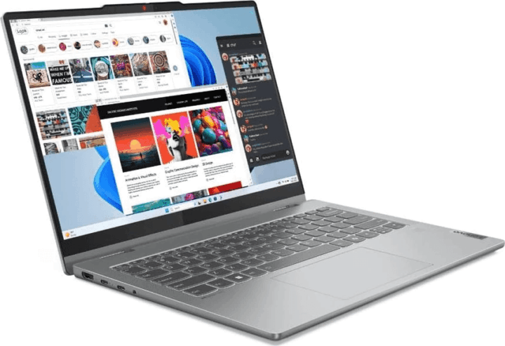 Lenovo IdeaPad 5 14IAL10 2in1 Laptop Szürke (14" Touch / Intel Core Ultra 5-225U / 16GB / 512GB SSD / Win 11 Home) Lenovo IdeaPad 5 14IAL10 2in1 Laptop Szürke (14" Touch / Intel Core Ultra 5-225U / 16GB / 512GB SSD / Win 11 Home)