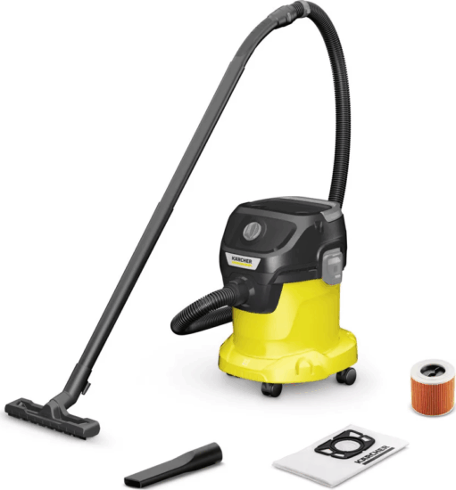 Karcher KWD 3 Nedves - Száraz Klasszikus porszívó 1000W- Sárga / Fekete Karcher KWD 3 Nedves - Száraz Klasszikus porszívó 1000W- Sárga / Fekete