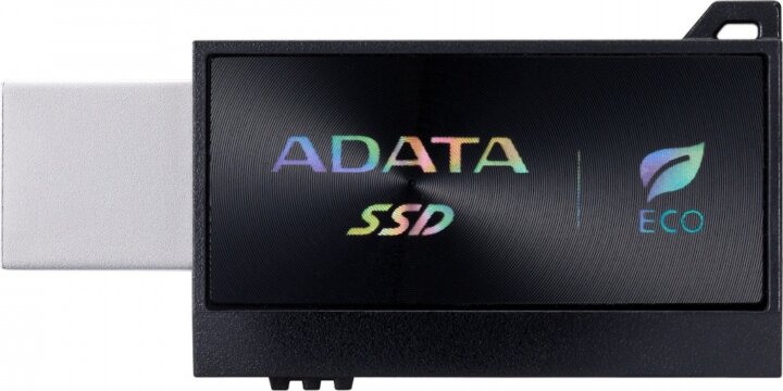 Adata 512GB SC730 USB-A/USB-C 3.2 Külső SSD - Fekete
