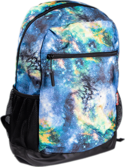 TOO BP-CO1LB-156 15,6" Laptop hátizsák - Kék színes mintás