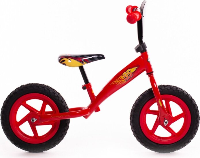 Huffy Disney Verdák Cross-Country Gyermek futóbicikli 12" - Piros