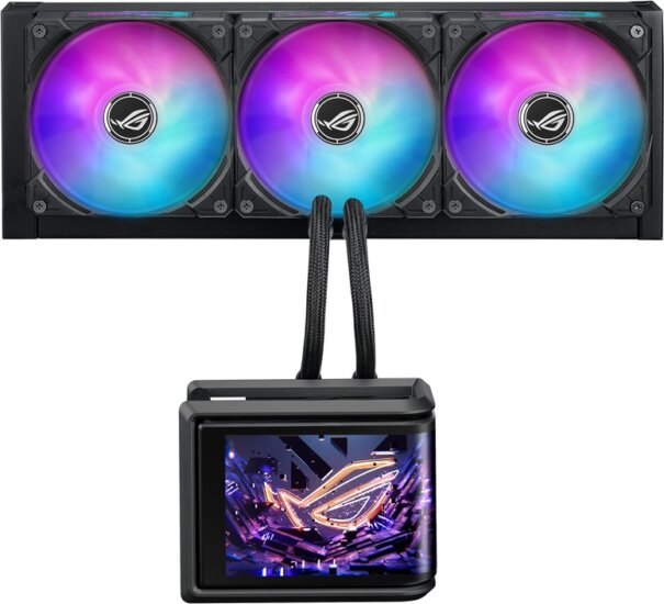 Asus RoG Ryuo IV SLC 360 ARGB All In One Univerzális CPU Vízhűtés - Fekete