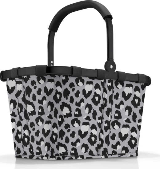 Reisenthel Carrybag Összecsukható Bevásárlókosár - Fekete leopárd mintás