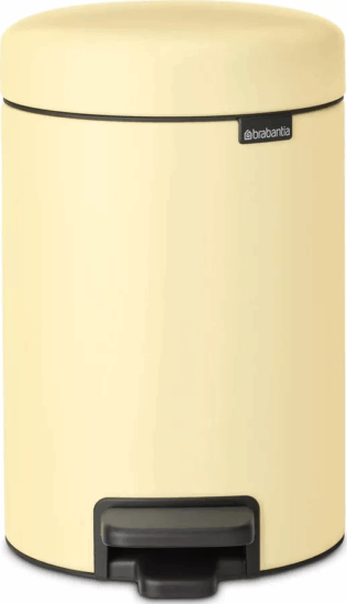Brabantia Newicon 3 literes pedálos fém szemetes - Napsárga