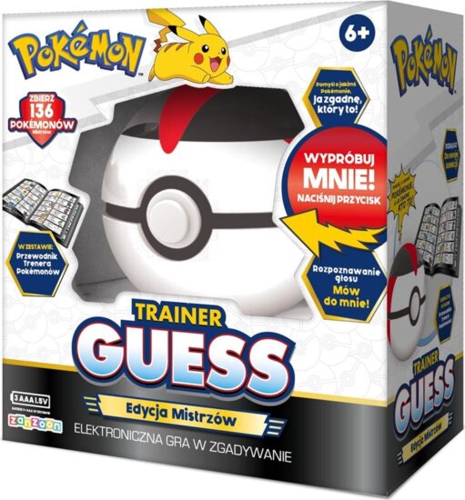 Zanzoon Pokemon Trainer Guess Champions Interaktív Pokemon gyűjtő játék