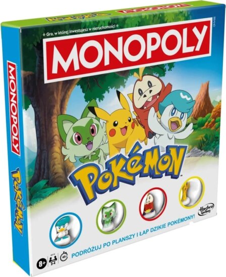 Hasbro Monopoly Pokémon Stratégiai családi társasjátlk - Lengyel Hasbro Monopoly Pokémon Stratégiai családi társasjátlk - Lengyel