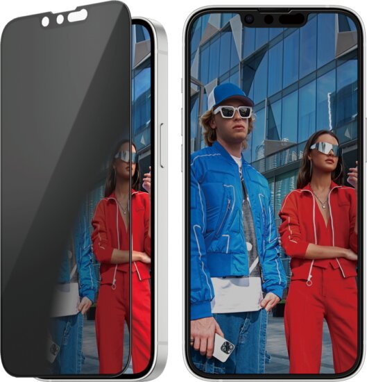PanzerGlass Privacy Apple iPhone 16e / 14 / 13 /13 Pro kijelzővédő fólia