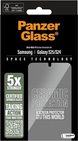PanzerGlass Samsung Galaxy S25 / S24 kijelzővédő üveg fólia